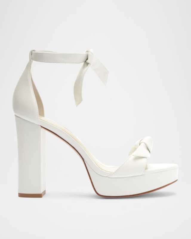 Mabeleh Leather Platform Sandals